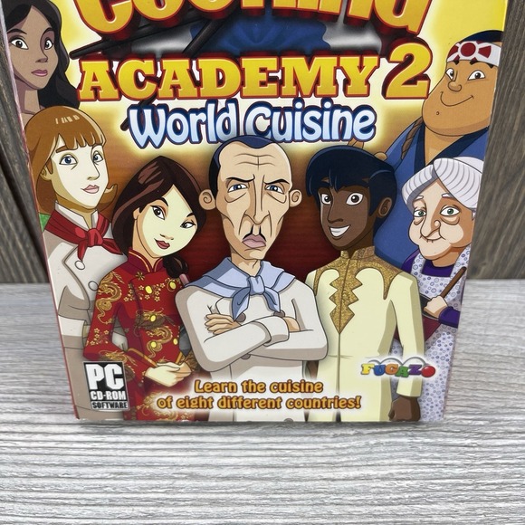 Cooking Academy 2 by Cosmi  for Windows PC 2000/XP/Vista New Sealed - Picture 3 of 12